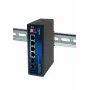 ALLNET ALL-SGI8104v3 Switch industrial no gestionado Layer 2, 6 puertos GbE, 4x GbE RJ45, 2x SFP, sin ventilador, IP40