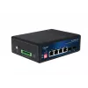 ALLNET ALL-SGI8104v3 Switch industrial no gestionado Layer 2, 6 puertos GbE, 4x GbE RJ45, 2x SFP, sin ventilador, IP40