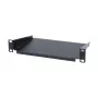 ALLNET ALL-S0002262 bandeja de 10 pulgadas, profundidad 150 mm, 1HE, montaje frontal, negro