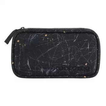 COOCAZOO Urban Metro estuche, poliéster, gris/negro/blanco, 22 x 10 x 6 cm, repelente al agua, resistente al desgarro, sin PVC, sin PFC