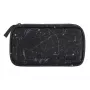 COOCAZOO Urban Metro estuche, poliéster, gris/negro/blanco, 22 x 10 x 6 cm, repelente al agua, resistente al desgarro, sin PVC, sin PFC