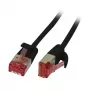 Synergy21 cable de red Ethernet CAT6 U/FTP Slimline RJ45, 3 m, negro