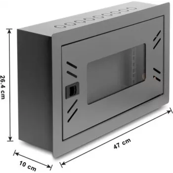 Delock rack de red de 12