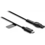 Delock cable de carga USB Type-C 5V para maquinilla eléctrica Philips QP2724, QP2834, serie MG9520 - cable de repuesto de 1 m