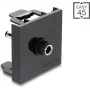 Adaptador Delock Easy 45 módulo DC 5,5 x 2,1 mm conector hembra a DC 5,5 x 2,5 mm conector macho negro