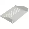 Estante fijo de 19 inch 2U EFB ELEKTRONIK, 300 mm de profundidad, carga 22 kg, gris claro RAL 7035