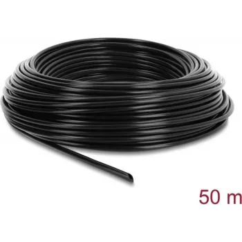 Manguera de microirrigación Delock 4,6 mm - 50 m para sistemas de riego por goteo