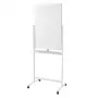 LogiLink EO0063 Pizarra blanca magnética móvil de doble cara 60x90 cm