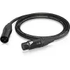 Behringer PMC-150 Cable XLR, hembra a macho, cable de micrófono 1,5 m, negro