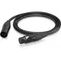 Behringer PMC-150 Cable XLR, hembra a macho, cable de micrófono 1,5 m, negro
