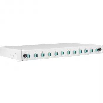 EFB Elektronik Caja de empalme LC 50/125µ OM3 extraíble 24 pigtails 12 conectores hembra