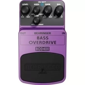 Behringer BOD400 Pedal de efecto bass overdrive distortion