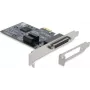 DELOCK Tarjeta de interfaz CAN 2.0 / CAN FD PCIe, 2 x D-Sub 9 pines, hasta 8 Mbps, con aislamiento y protección contra sobretensión