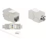 LogiLink NK4067 Conector hembra Keystone Cat.8.1, STP, sin herramientas, conector hembra RJ45, 40G, 2000 MHz, Clase I, fundición de zinc, 1 pack