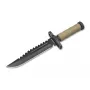 Boker Magnum M-Spec Cuchillo de supervivencia 02SC005 hoja fija acero 440A mango G-10 funda Kydex con iniciador de fuego y piedra de afilar