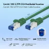 LogiLink Cable de red Cat.6A S/FTP LSZH, CCA, verde, 5 m, EconLine