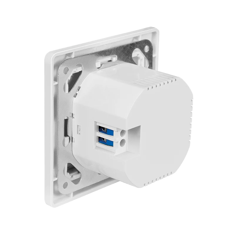 LogiLink Toma de pared con cargador USB-C de 2 puertos, 25W PD