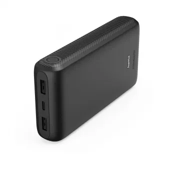 Hama Power Pack New Performance 20 20000 mAh, 2 USB-C, USB-A, antracita