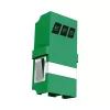 EFB Módulo Keystone LC/APC Dúplex OS2 verde - adaptador de fibra óptica monomodo