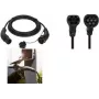 HARTING EVC0106 Cable de carga para VE Tipo 2 de 3 fases 20 A 11 kW 7,5 m Negro