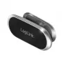 Soporte magnético para rejillas de ventilación de coche LogiLink, plateado – giro 360°, agarre de neodimio, ajuste universal