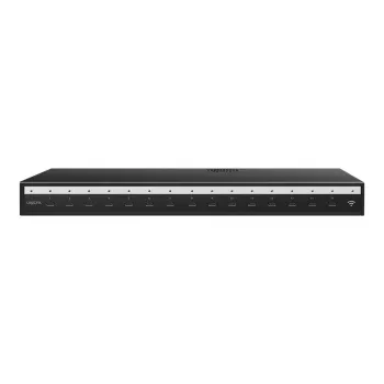 Cargador múltiple USB-C LogiLink (IPSS), 15 puertos, PD, Smart, negro
