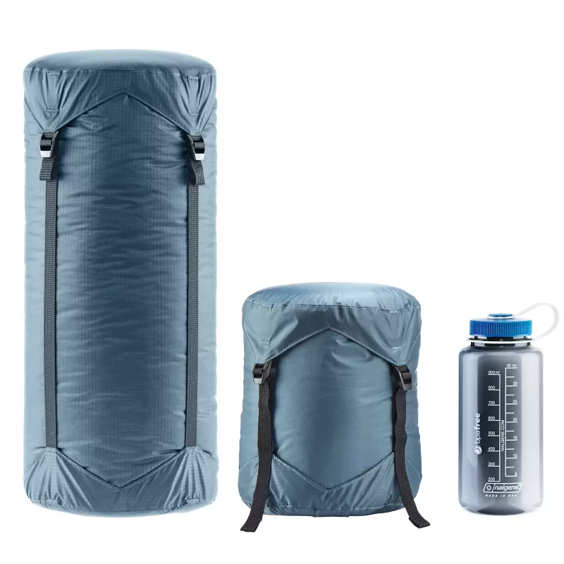 Bolsa de compresión DEUTER M atlantic - saco de nailon ripstop de 18L con compresión de 4 correas