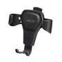 Soporte universal de ventilación para smartphone LogiLink AA0164 para coche, rotación 360°, manejo con una mano, negro