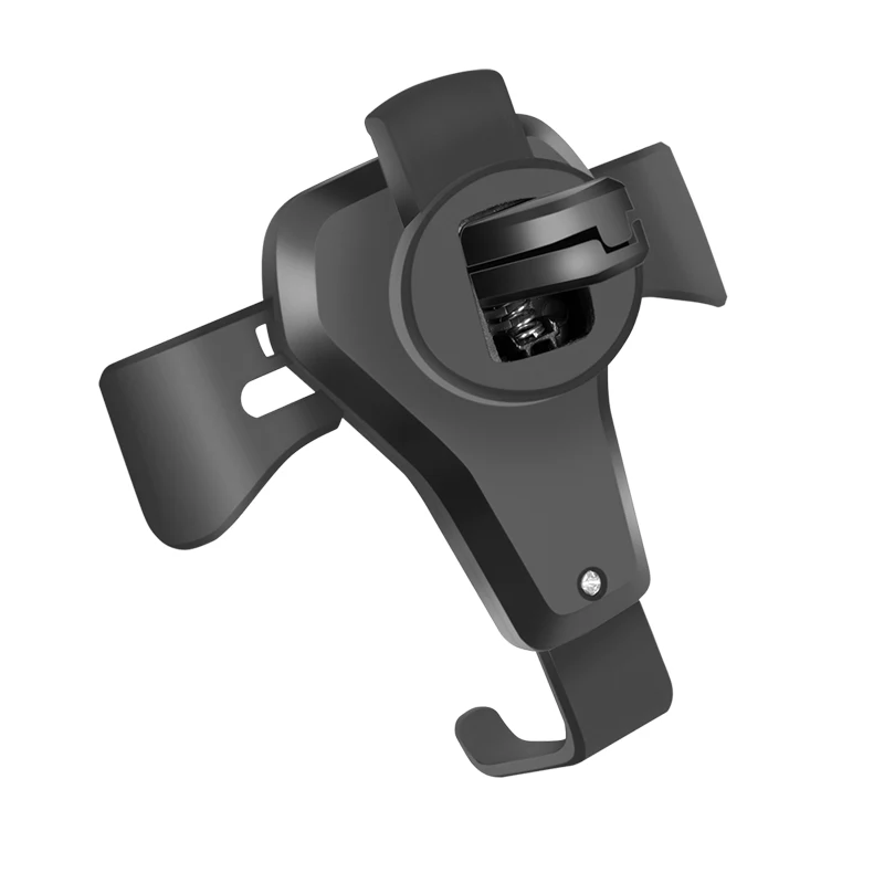 Soporte universal de ventilación para smartphone LogiLink AA0164 para coche, rotación 360°, manejo con una mano, negro