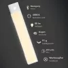LogiLink luz LED bajo mueble, ultrafina, sensor PIR, 200mm, 80lm