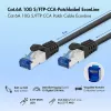 Cable de red Cat.6A S/FTP LogiLink, CCA, LSZH, negro, 5m, EconLine