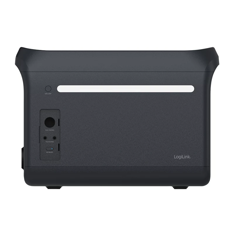 LogiLink PPS1800 estación de energía portátil, 1800 W, LiFePO4, compatible con Tuya