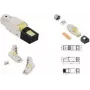 Conector RJ45 Cat.8.1 montable en campo LogiLink MP0085, apantallado, extra corto