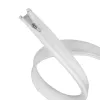LogiLink funda de cables con cremallera, poliéster, 50 mm de diámetro, blanco, 2 m