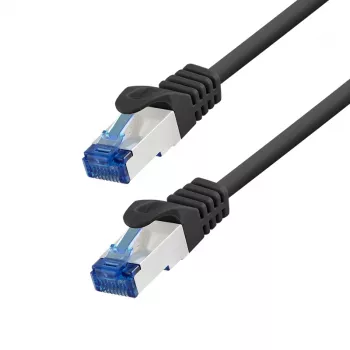 LogiLink EconLine cable de conexión Cat.6A S/FTP LSZH, 7,5 m, negro, CCA