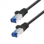 LogiLink EconLine cable de conexión Cat.6A S/FTP LSZH, 7,5 m, negro, CCA