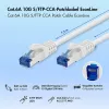 LogiLink cable de conexión Cat.6A S/FTP CCA LSZH, blanco, 7,5 m, EconLine