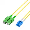 EFB Elektronik latiguillo dúplex LC-SC/APC 9/125µm OS2 LSZH amarillo 2,0mm 40m
