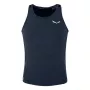 Salewa Agner Hybrid Tank camiseta sin mangas de primera capa para niños - Navy Blazer Melange 104-116 cm