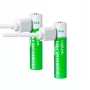 LogiLink LR03RCB2 pilas AAA Li-Ion recargables por USB-C, 1,5V, pack de 2