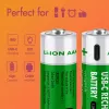 LogiLink LR03RCB2 pilas AAA Li-Ion recargables por USB-C, 1,5V, pack de 2