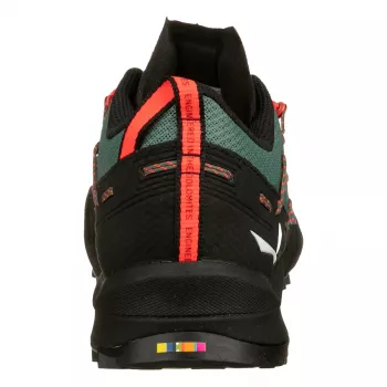 Salewa Wildfire 2 zapatillas de aproximación para mujer - Black Out / Fluo Coral