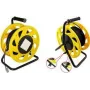 LogiLink CQ4060S Cable de instalación Cat.7 S/FTP, 60 m, funda TPE, amarillo/negro, 600 MHz, 10GBase-T