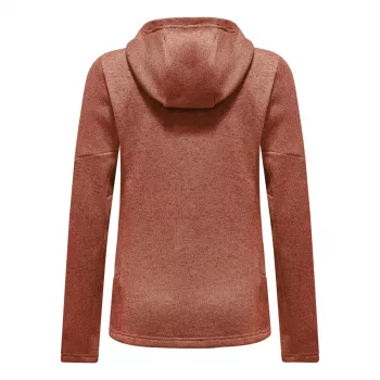 Salewa Puez Rocca PL Chaqueta con capucha mujer Etrusco Rojo talla M