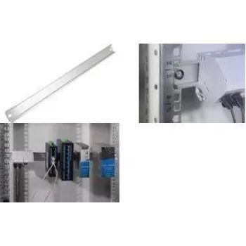 LogiLink Soporte de montaje en carril DIN de 19