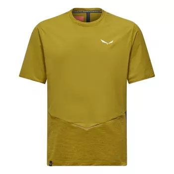 Salewa Pedroc Dry Wind Camiseta hombre verde oliva talla L