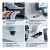 LogiLink Cable de red Cat.6A Slim S/FTP LSZH, gris, 5m, SlimLine