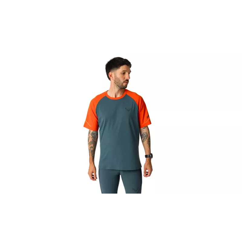 Salewa hombre Dynafit Alpine Pro camiseta de running manga corta - Cinder, talla L
