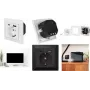 LogiLink PA0262B toma de pared con 1 enchufe Schuko, 1 cargador USB-A y 1 USB-C, negro