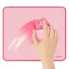 LogiLink alfombrilla de ratón 220 x 250 mm rosa - superficie textil, base de goma antideslizante